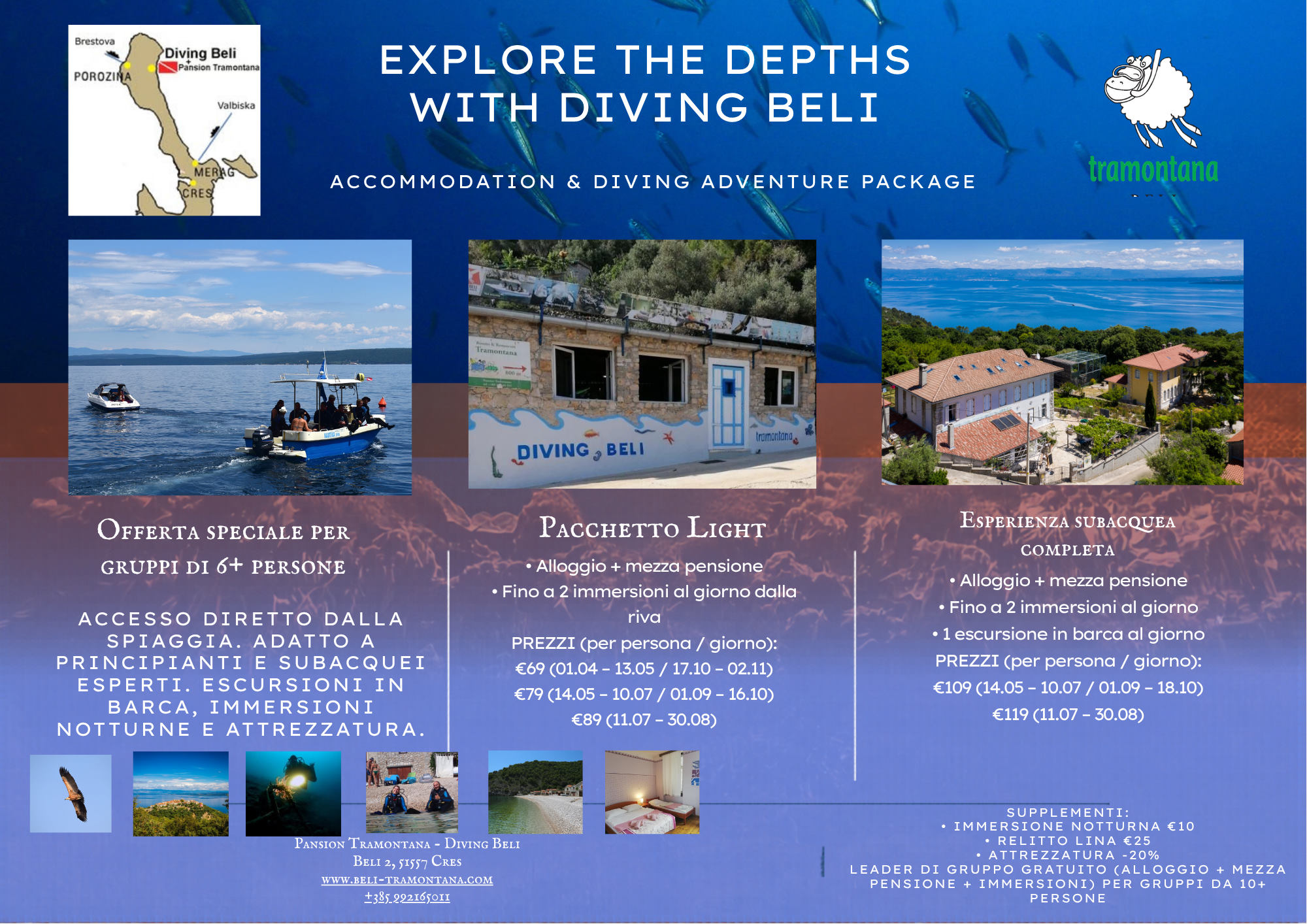 Volantino del programma